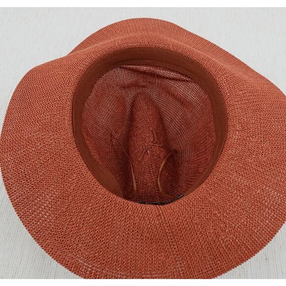 Marcus Adler New York Panama Hat Rust Classic Sun Protection - Picture 5 of 8